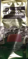 Mängden socker i gianduiotto pernigotti