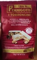Mängden socker i i torroncini