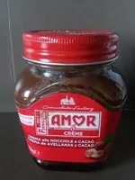 Mängden socker i Amor & Crème