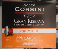 Mängden socker i Caffè capsule