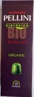 Mängden socker i Coffee Capsules Pellini Bio-organic