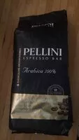 Mängden socker i Pellini espresso bar