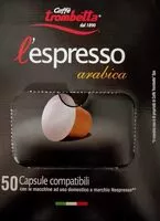 Mängden socker i L'Espresso arabica