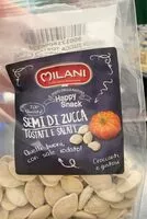 Mängden socker i Semi di zucca tostati e salati