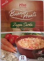 Mängden socker i Zuppa Sarda
