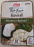 Mängden socker i Ravioli ricotta e spinaci