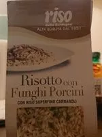 Mängden socker i Risotto con Funghi Porcini
