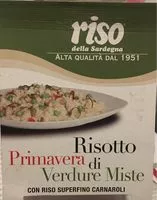 Mängden socker i Risotto primavera