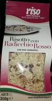 Mängden socker i Risotto con radicchio rosso