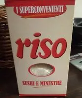 Mängden socker i Riso sushi e minestre