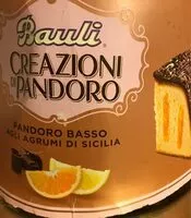 Mängden socker i Pandoro basso agli agrumi di siciliz