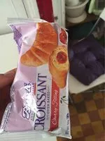 Mängden socker i Croissant ciliegia