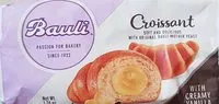 Mängden socker i Croissant with creamy Vanilla filling