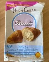 Mängden socker i Buon essere crissant lievitato 20 ore senza zuccheri aggiunti