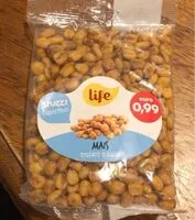 Mängden socker i Mais tostato e salato