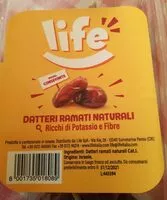 Mängden socker i Datteri