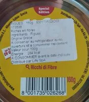 Mängden socker i Fichi secchi