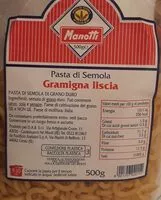 Mängden socker i Gramigna liscia