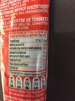 Mängden socker i Double Concentre De Tomate