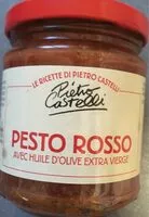 Mängden socker i Pesto Rosso avec huile d'olive extra vierge
