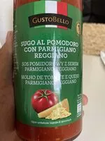 Mängden socker i Sugo al Pomodoro con Paramigiano Reggiano