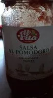 Mängden socker i Salsa di pomodoro
