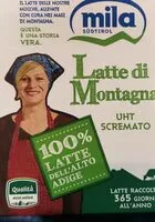Mängden socker i Latte di Montagna UHT scremato
