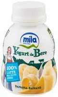 Mängden socker i Yogurt da bere banana