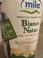 Mängden socker i Bianco Natur