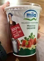 Mängden socker i Yogurt intero alla fragola