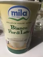 Mängden socker i Bianco fior di latte