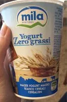 Mängden socker i Yogurt magro bianco cereali