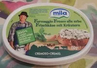 Mängden socker i Frischkäse mit Kräutern