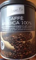 Mängden socker i Caffè arabica 100%