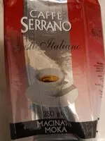 Mängden socker i Caffè serrano