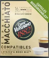 Mängden socker i Caffe Vergnano 1882