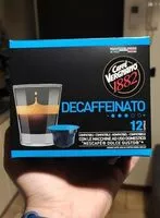 Mängden socker i Decaffeinato capsule