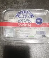 Mängden socker i Ovolette