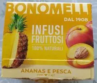 Mängden socker i Infusi Fruttosi - Ananas & Pesca