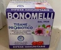 Mängden socker i Tisane con probiotico difese immunitarie