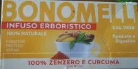 Mängden socker i Infuso erboristico - zenzero e curcuma