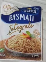 Mängden socker i riso basmati integrale