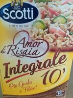 Mängden socker i Amor di riso integrale 10'