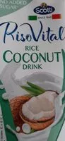 Mängden socker i Riso vital rice cconut