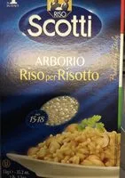 Mängden socker i Arborio