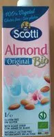 Mängden socker i Almond Original