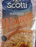 Mängden socker i Riso integrale Parboiled Scotti