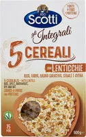 Mängden socker i Gli integrali cereali con lenticchie riso