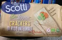 Mängden socker i Crackers di riso integrali