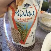 Mängden socker i Rice Bread w/ Chia seeds